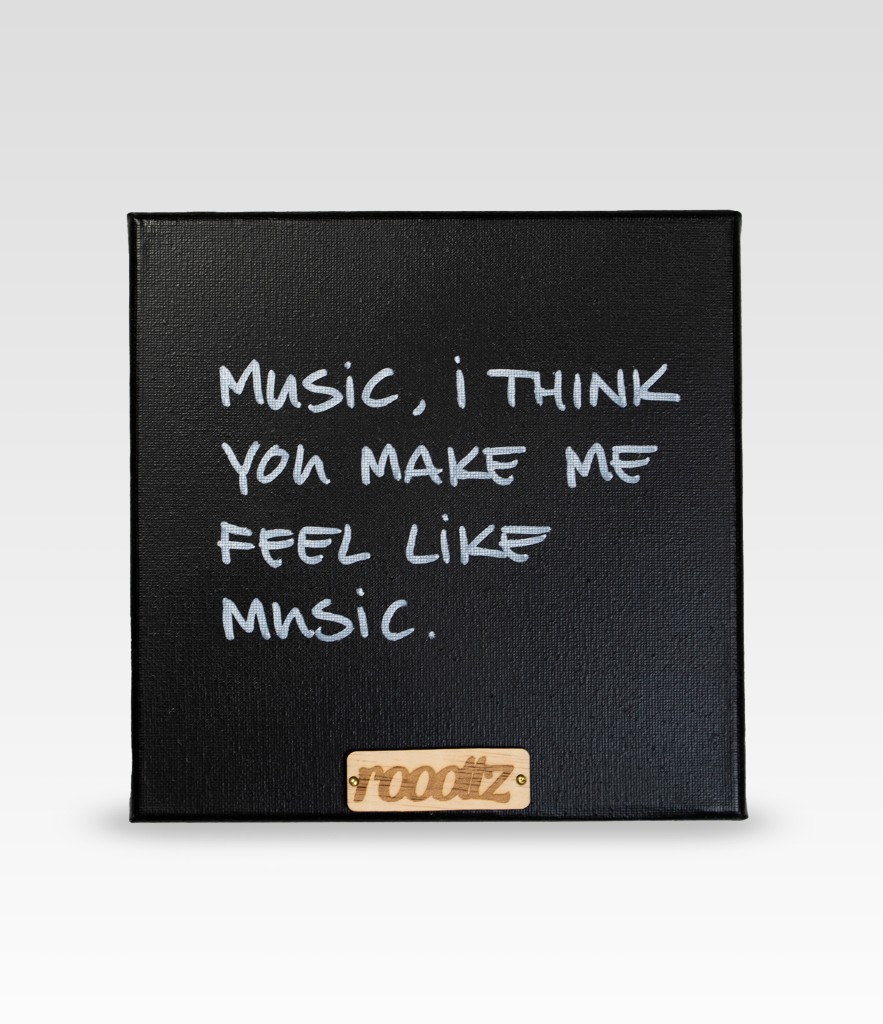 Wallword - Music, I think you make me feel like music.