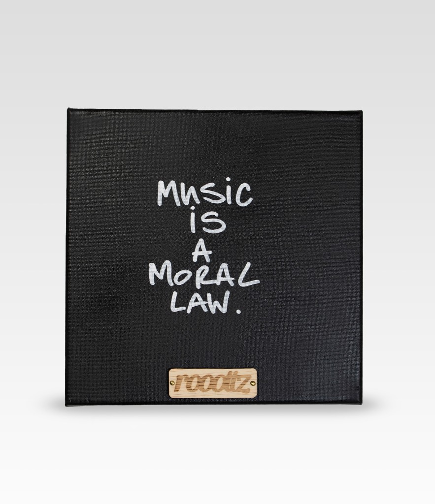 Wallword - Music is a moral law.